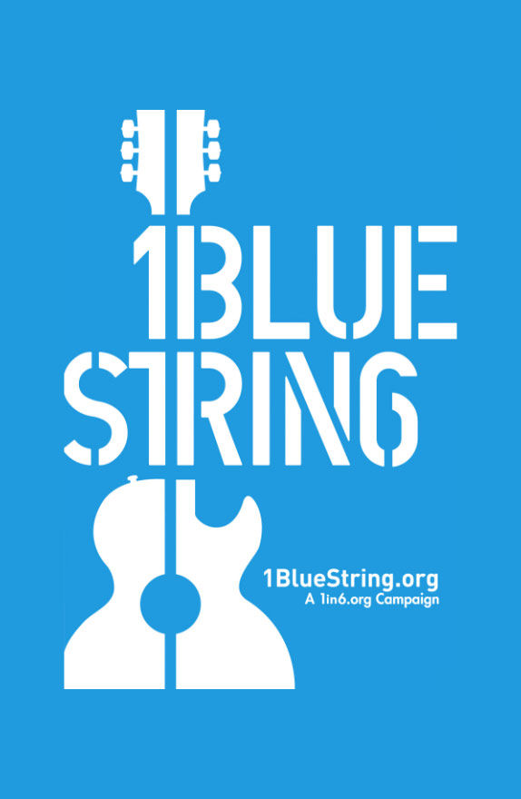 1BlueString